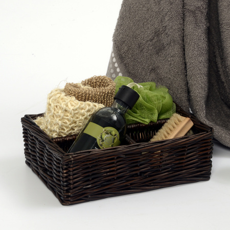 Плетеная корзина для белья WasserKRAFT Neime WB-190-S